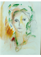 Ernesto Treccani-figura sola-50 x 70